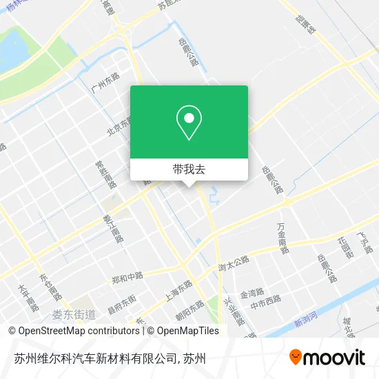 苏州维尔科汽车新材料有限公司地图
