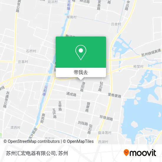 苏州汇宏电器有限公司地图