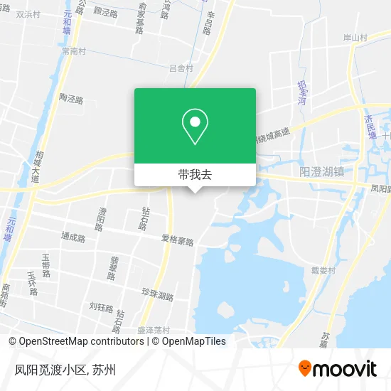 凤阳觅渡小区地图