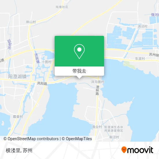 横溇里地图