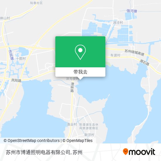 苏州市博通照明电器有限公司地图