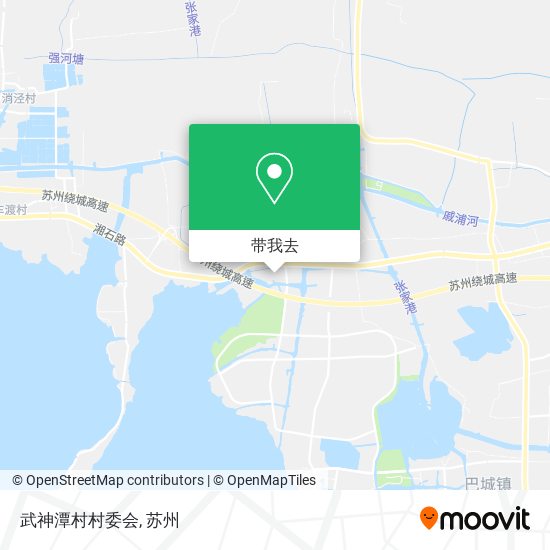 武神潭村村委会地图
