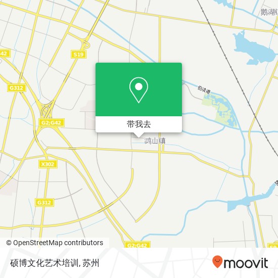 硕博文化艺术培训地图