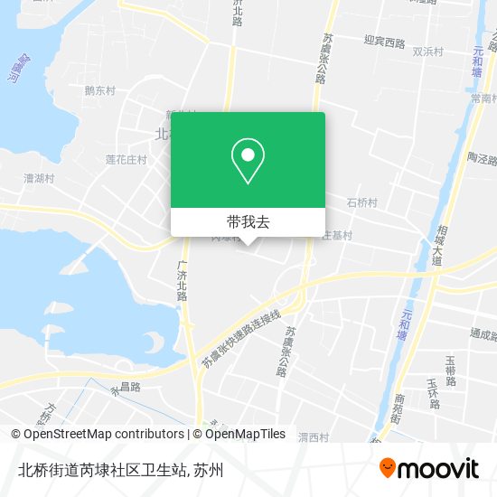 北桥街道芮埭社区卫生站地图