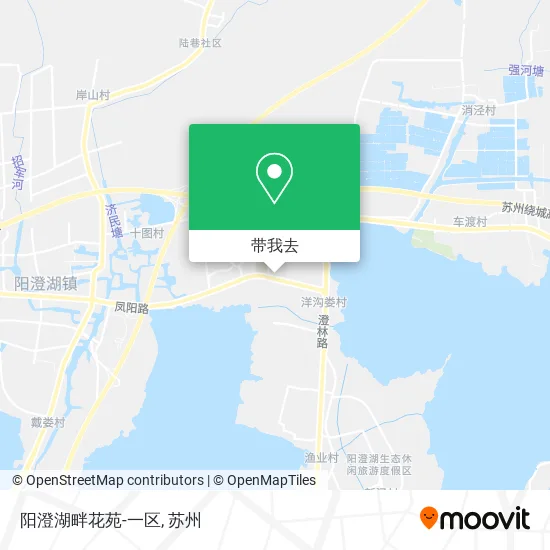 阳澄湖畔花苑-一区地图