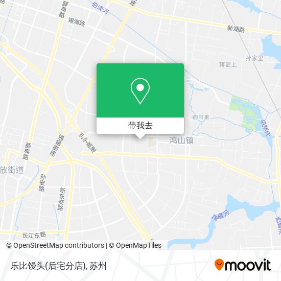 乐比馒头(后宅分店)地图