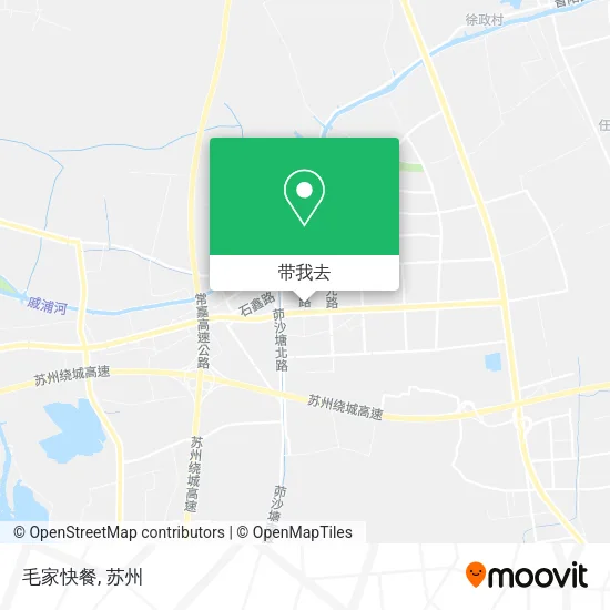 毛家快餐地图
