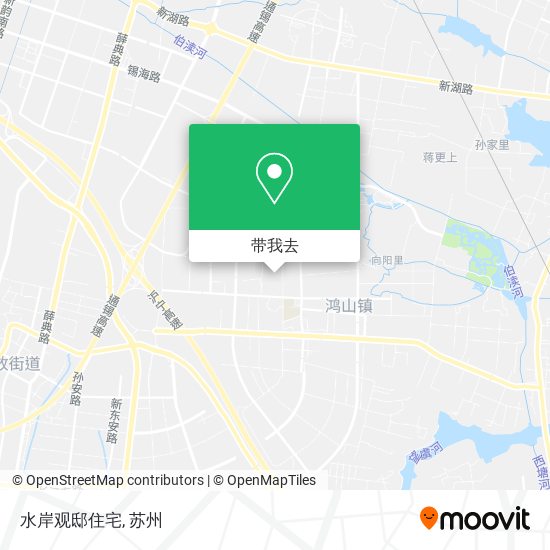 水岸观邸住宅地图