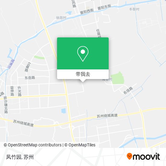 凤竹园地图