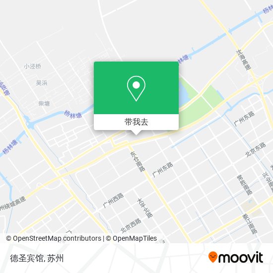 德圣宾馆地图