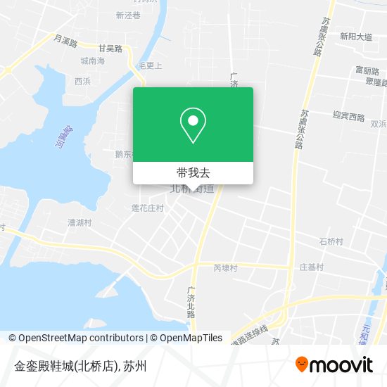 金銮殿鞋城(北桥店)地图