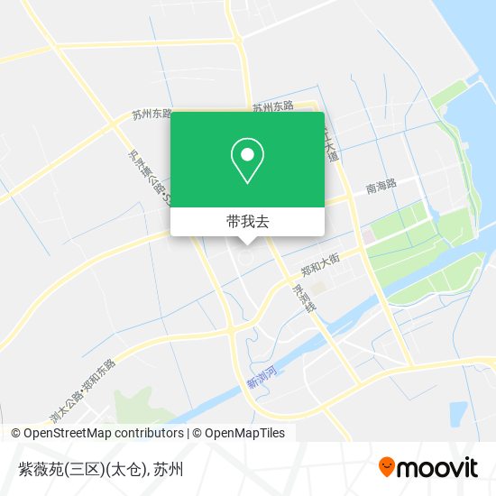 紫薇苑(三区)(太仓)地图