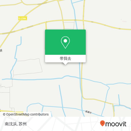 南沈浜地图