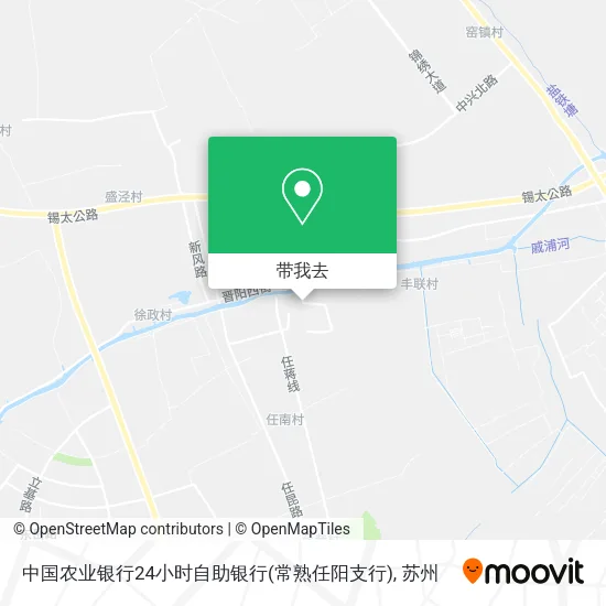中国农业银行24小时自助银行(常熟任阳支行)地图