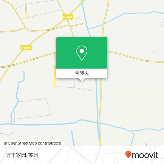 万丰家园地图