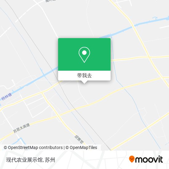 现代农业展示馆地图