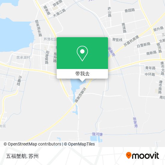 五福蟹舫地图