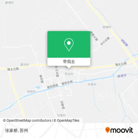 张家桥地图