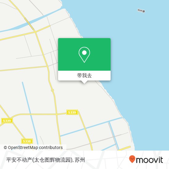 平安不动产(太仓图辉物流园)地图