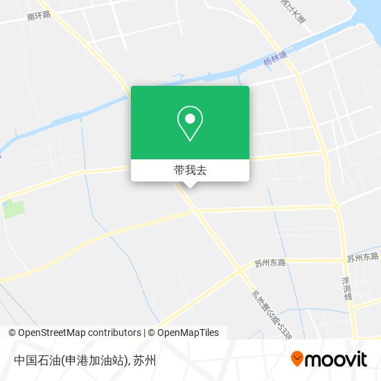 中国石油(申港加油站)地图