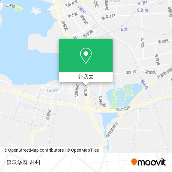 昆承华府地图