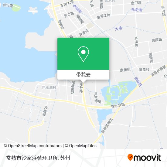 常熟市沙家浜镇环卫所地图