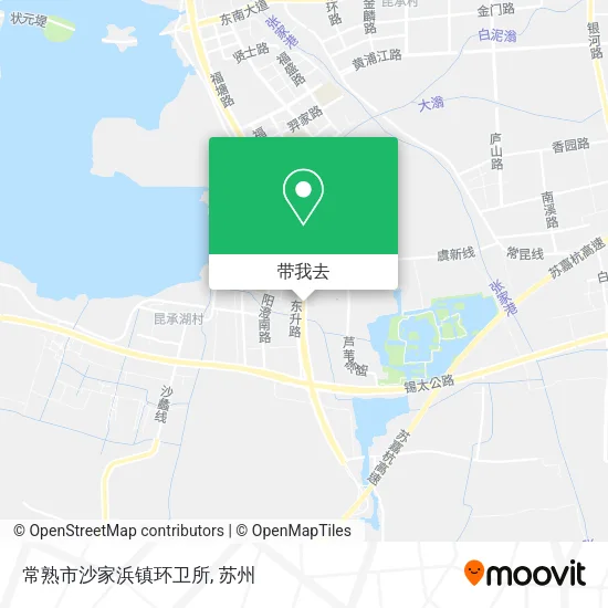 常熟市沙家浜镇环卫所地图
