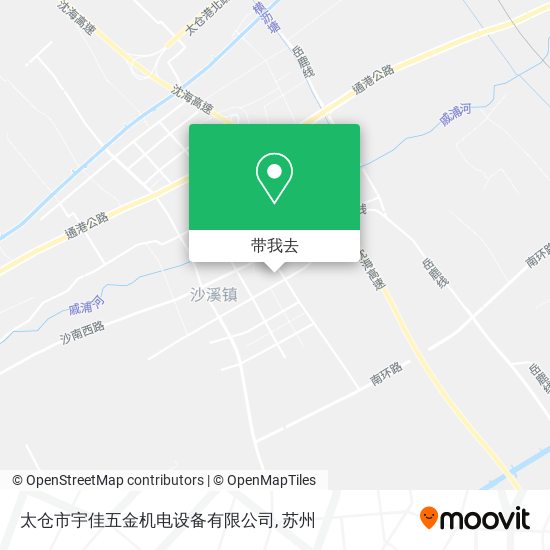太仓市宇佳五金机电设备有限公司地图