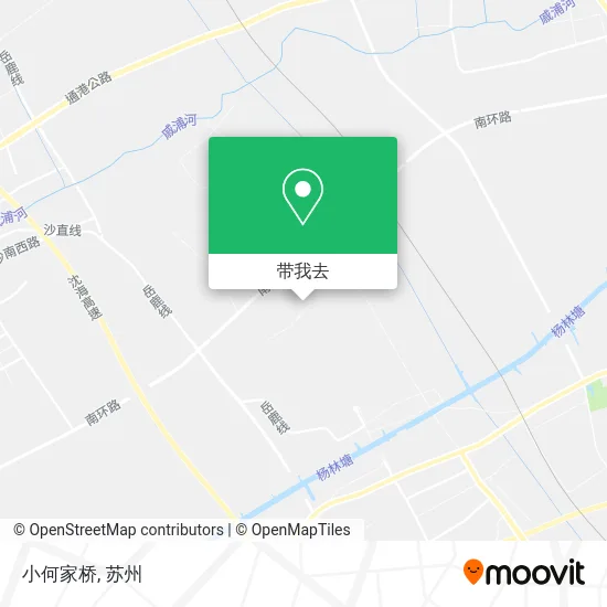 小何家桥地图