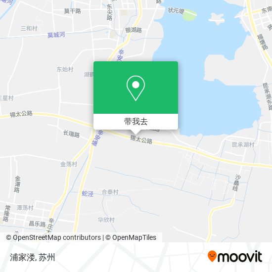 浦家溇地图