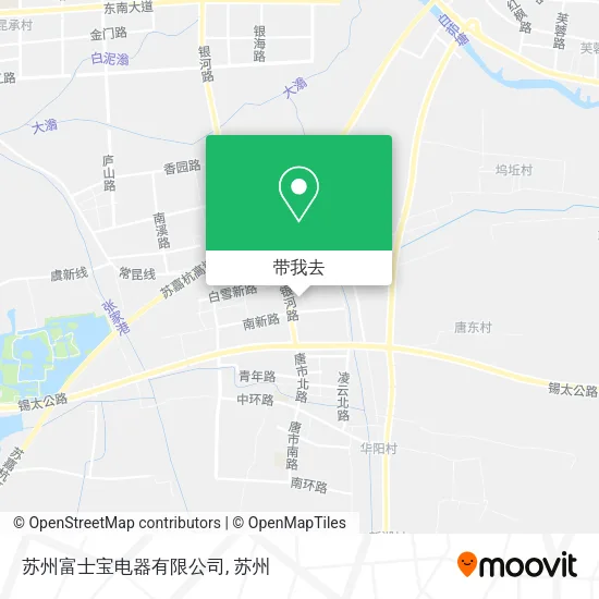 苏州富士宝电器有限公司地图