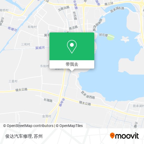俊达汽车修理地图