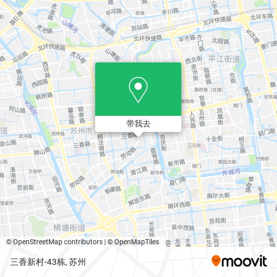 三香新村-43栋地图