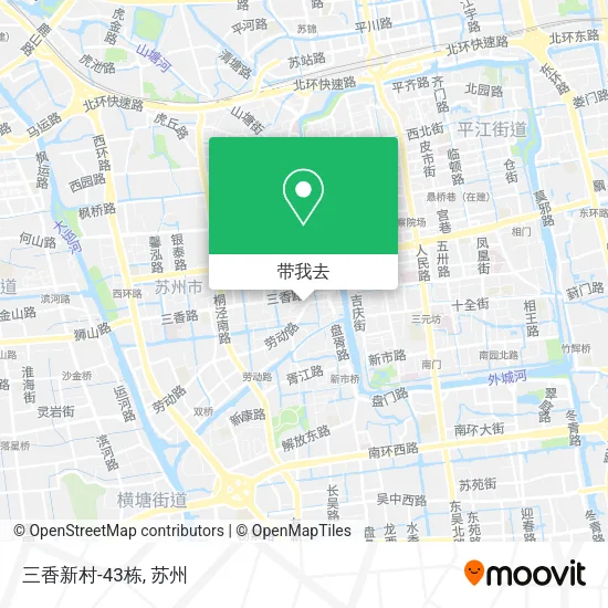 三香新村-43栋地图