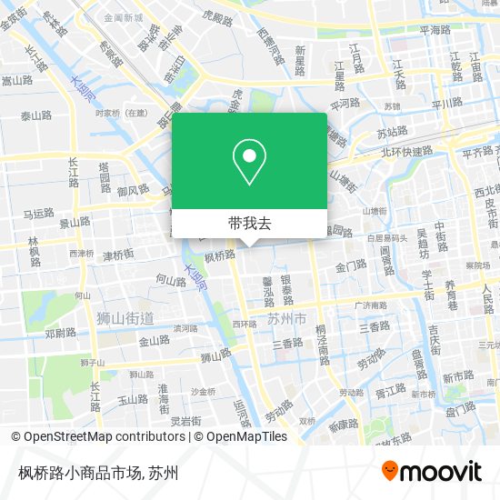 枫桥路小商品市场地图