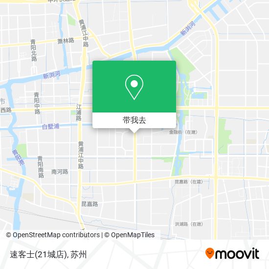 速客士(21城店)地图