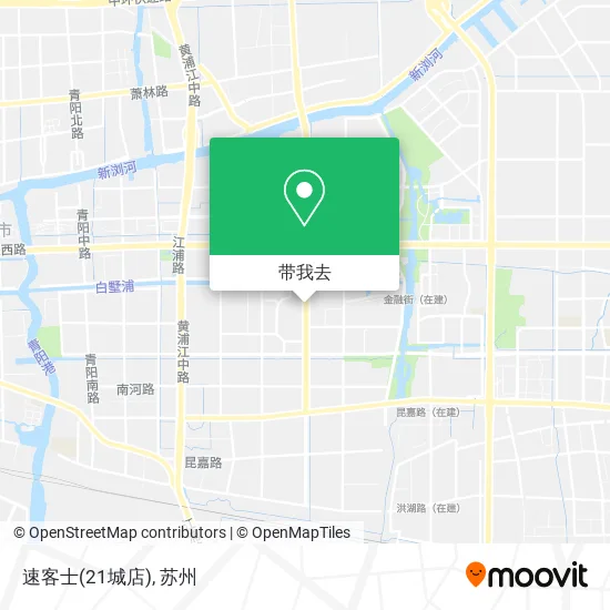 速客士(21城店)地图