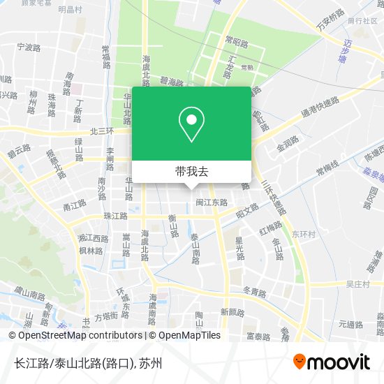 长江路/泰山北路(路口)地图