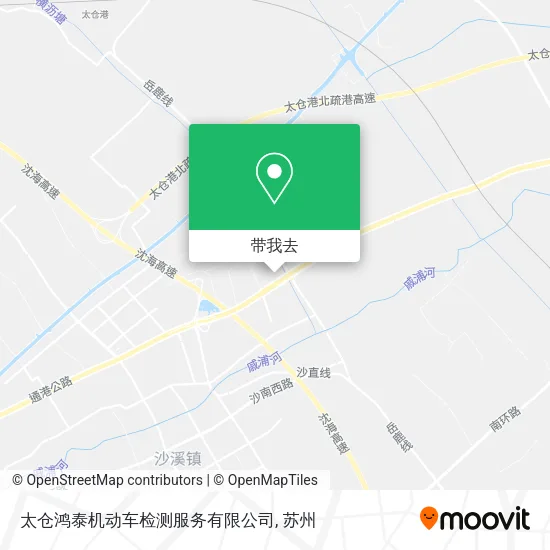 太仓鸿泰机动车检测服务有限公司地图