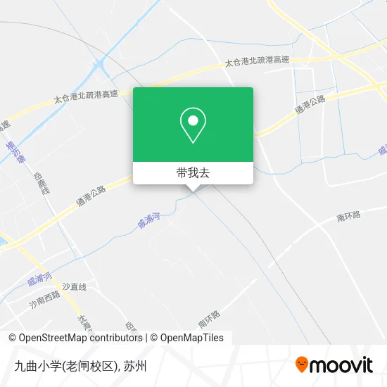 九曲小学(老闸校区)地图