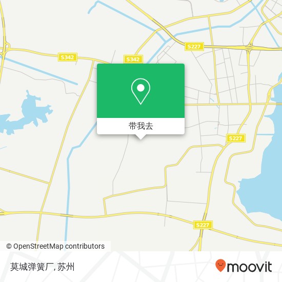 莫城弹簧厂地图