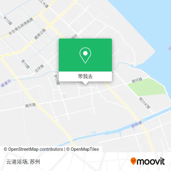 云港浴场地图