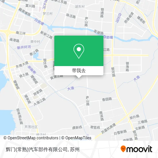 辉门(常熟)汽车部件有限公司地图