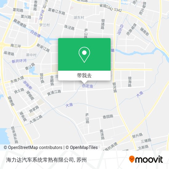 海力达汽车系统常熟有限公司地图