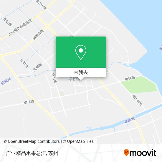 广业精品水果总汇地图