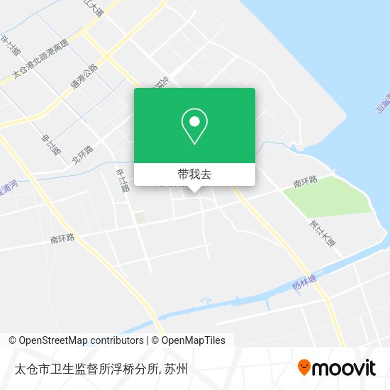 太仓市卫生监督所浮桥分所地图
