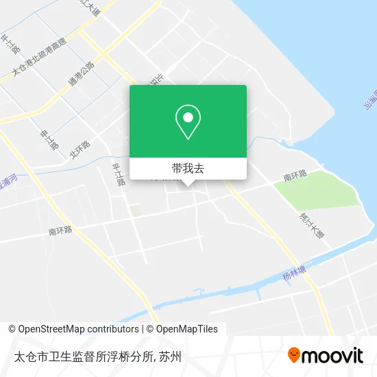太仓市卫生监督所浮桥分所地图