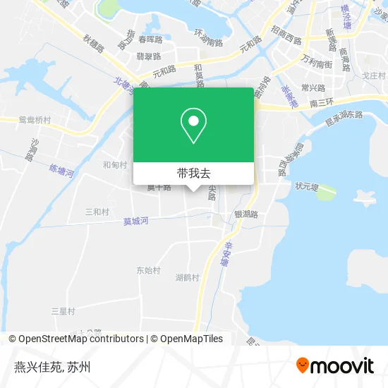 燕兴佳苑地图