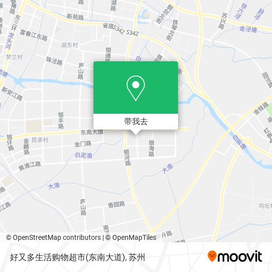 好又多生活购物超市(东南大道)地图