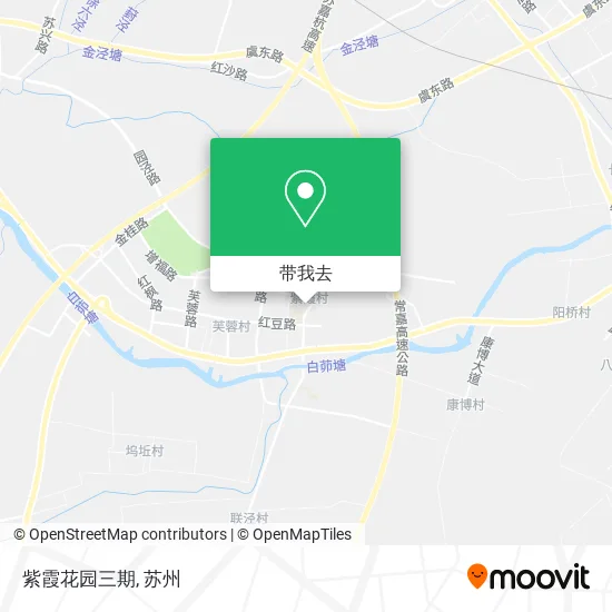 紫霞花园三期地图